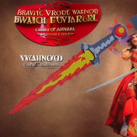 Меч ОТВАЖНЫЙ ВОИН Bondibon