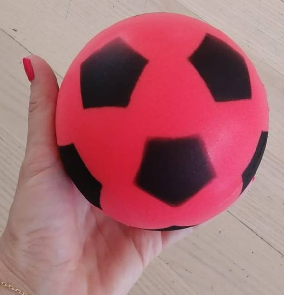 Мяч поролоновый 12 см 1 штука Italveneta Didattica