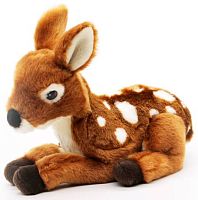 Игрушка мягкая Олененок лежащий 22 см LEOSCO