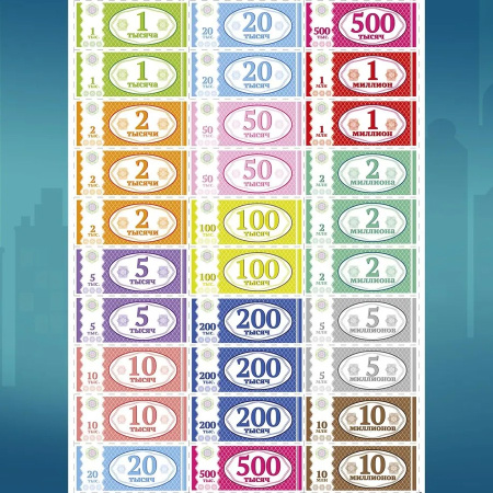 Настольная игра 100% Монополия Русский стиль