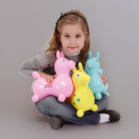 Мяч для реабилитации надувной РОДИ ДЖУНИОР, розовый Ledraplastic