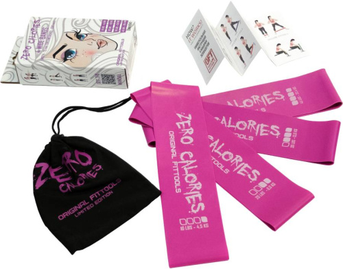 Набор из 4 широких эспандеров ZERO CALORIES Original Fit.Tools