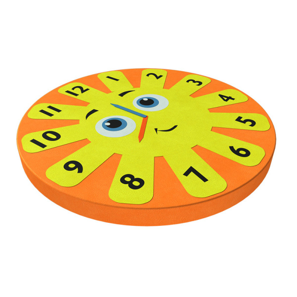 Модуль мягкий развивающий Часики Pastel Romana