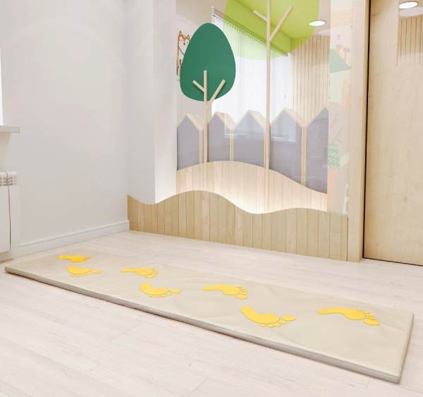 Коврик мягкий Босоножка большой Pastel Romana