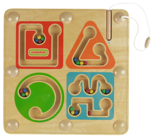Панель настольная Магнитный лабиринт. Геометрические формы Masterkids