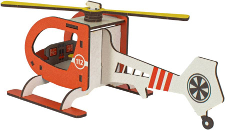 Парковка деревянная Служба спасения M-WOOD