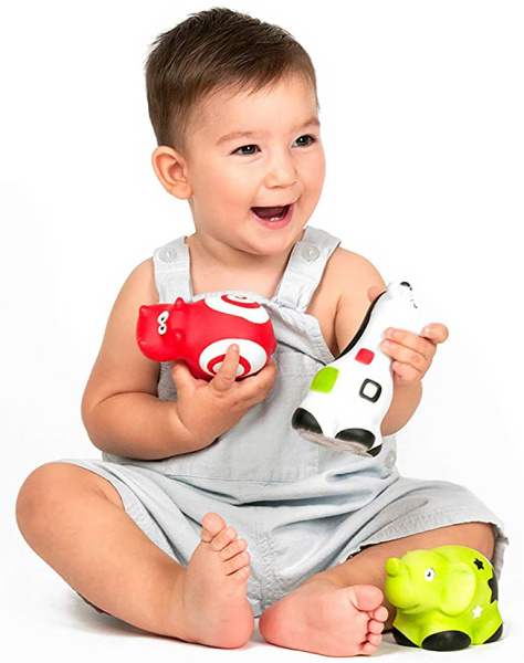 Игровой набор для малыша Африка, 3 фигурки Miniland