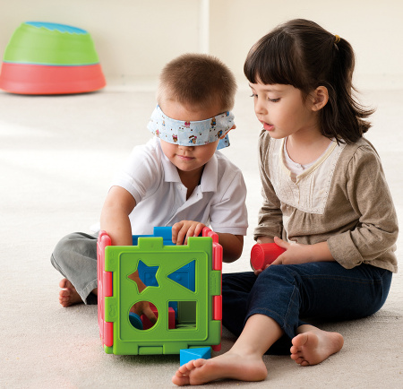 Развивающий куб Познай-ка, 12 предметов Weplay