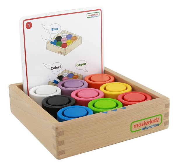 Круглые формочки с заданиями Masterkidz