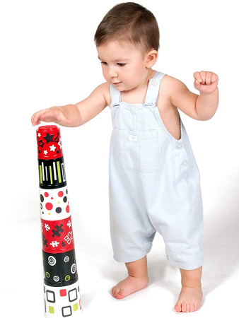 Пирамидка Стаканчики, 6 элементов Miniland