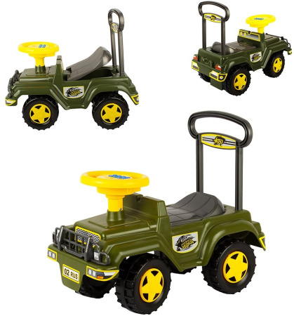 Каталка Джип с музыкальным рулем СТРОМ