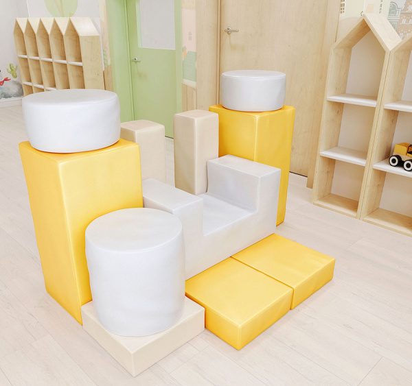 Мягкие игровые модули Фабрика Pastel Romana