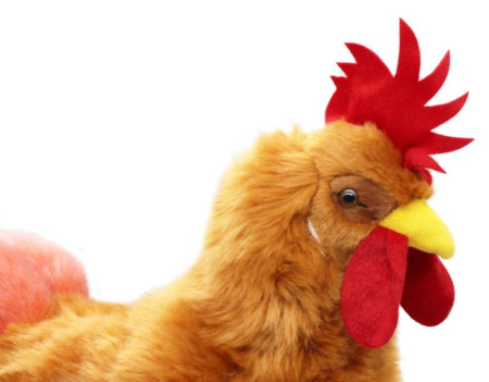Игрушка мягкая Петух 35 см LEOSCO