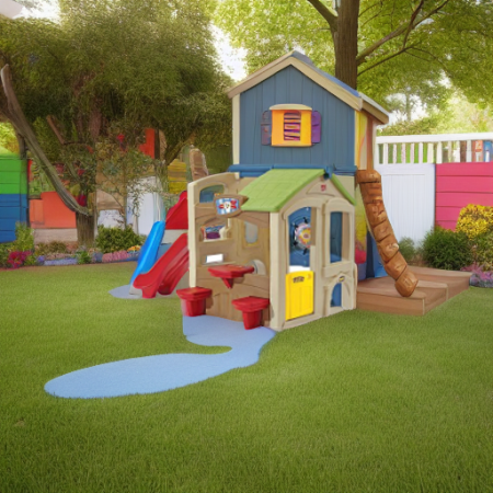 Игровой домик ВЕСЕЛЫЕ СОСЕДИ Step 2