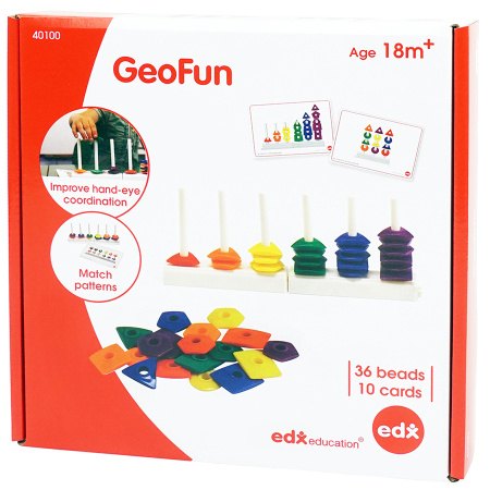 Набор Геоигра, 36 фигур EDX Education