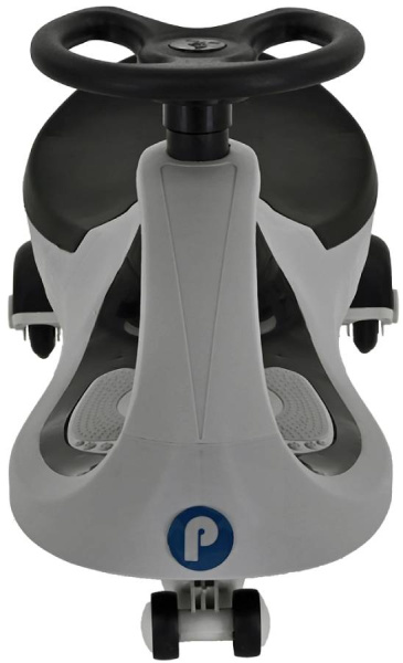 Каталка Twist серо-черная, со светом и звуком Pituso