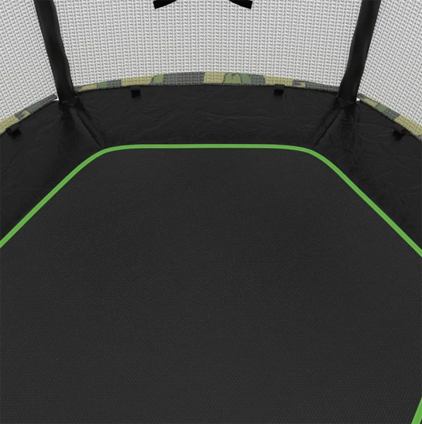 Батут каркасный с защитной сеткой UNIX Line 4,6 фт. PANDA 140 см