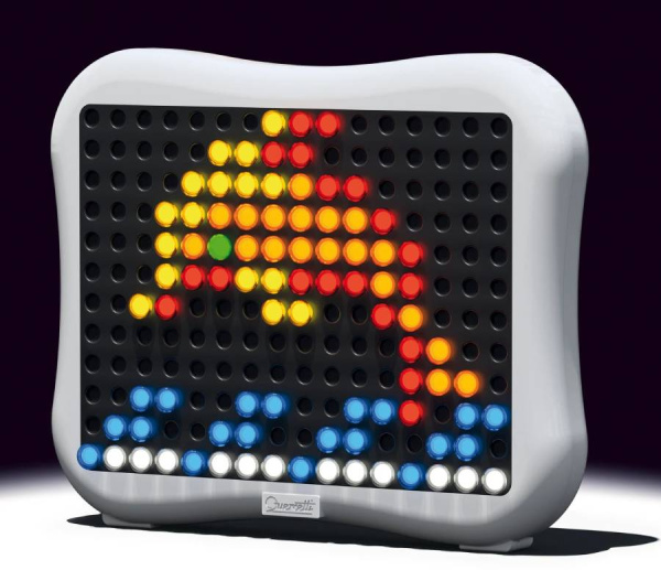 Мозаика Peg Brite 120 штук, со светом Quercetti