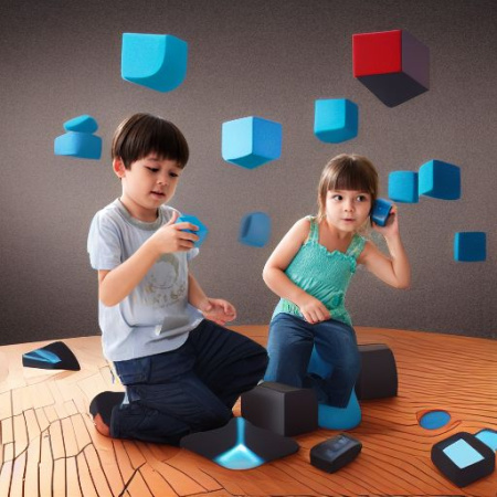 Звучащие кубики, 16 штук Weplay