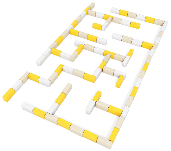 Мягкие игровые модули Лабиринт (макси) Pastel Romana