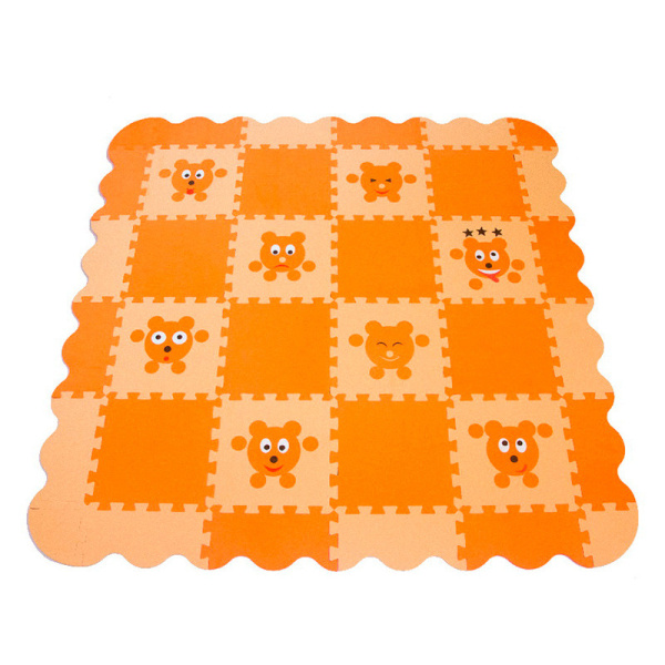 Мягкий пол универсальный МИШКИ 33х33 см