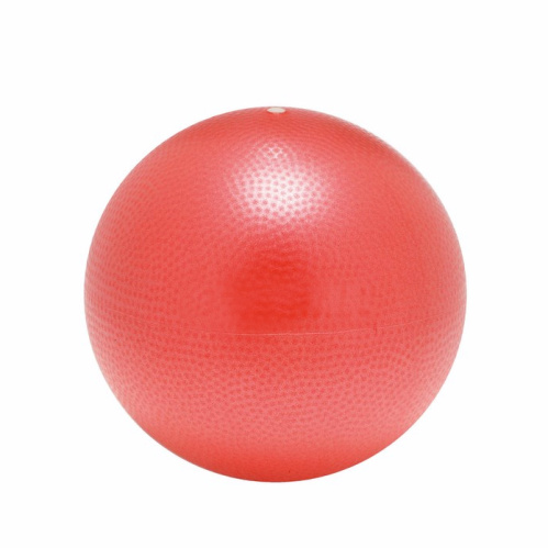 Мяч для пилатеса SOFTGYM OVER 23 см красный Ledraplastic