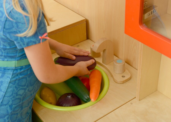 Набор реалистичных овощей, 8 штук Masterkidz