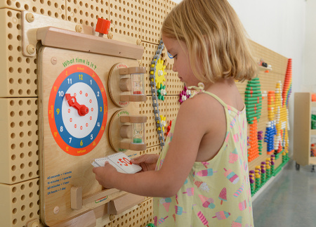 Панель настенная Изучаем время Masterkids