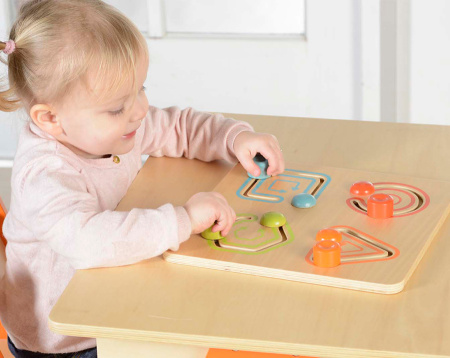 Панель настольная Геометрический лабиринт Masterkids