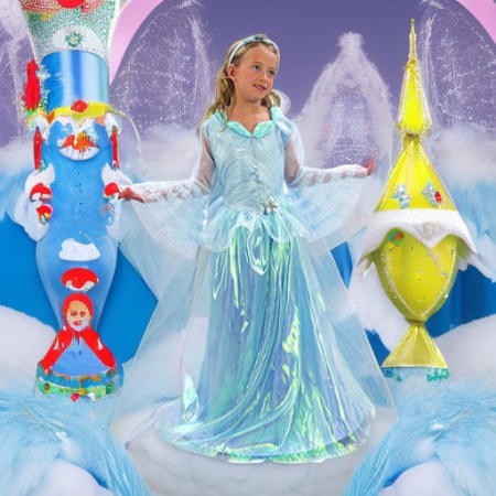 Карнавальный костюм Принцесса Делюкс, рост 110-120 Snowmen