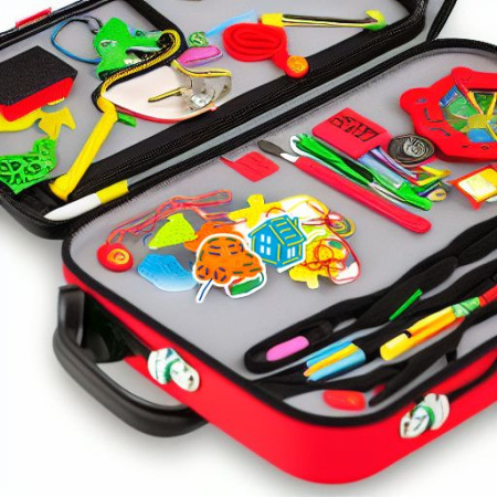 Набор обучающий шнуровка Лэйсинг в чемоданчике