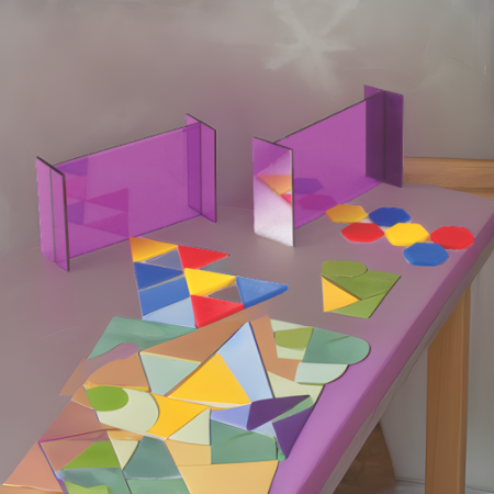 Гео-зеркало мини