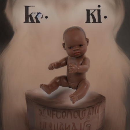 Кукла Девочка африканка 32 см