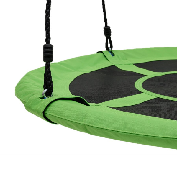 Качели-гнездо подвесные UNIX Line зеленые 100 см