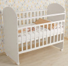 Кроватка детская 701, белая Фея