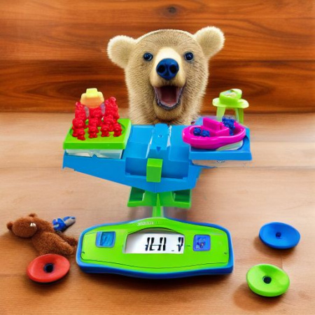 Весы детские с медвежатами