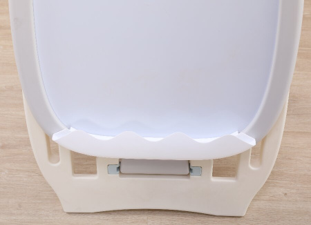 Развивающий детский мольберт UNIX Kids серый