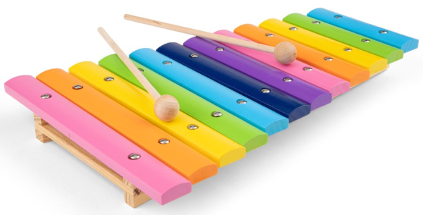 Игрушка музыкальная Металофон 12 нот New Classic Toys