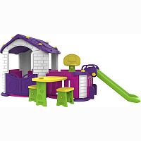 Игровой комплекс Дом 2 фиолетовый Toy Monarch
