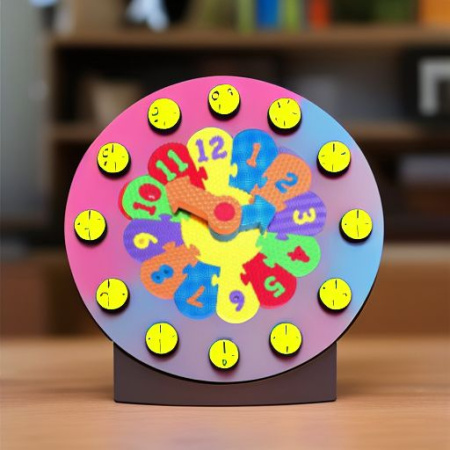 Мягкие часики-пазл Wonder Toys